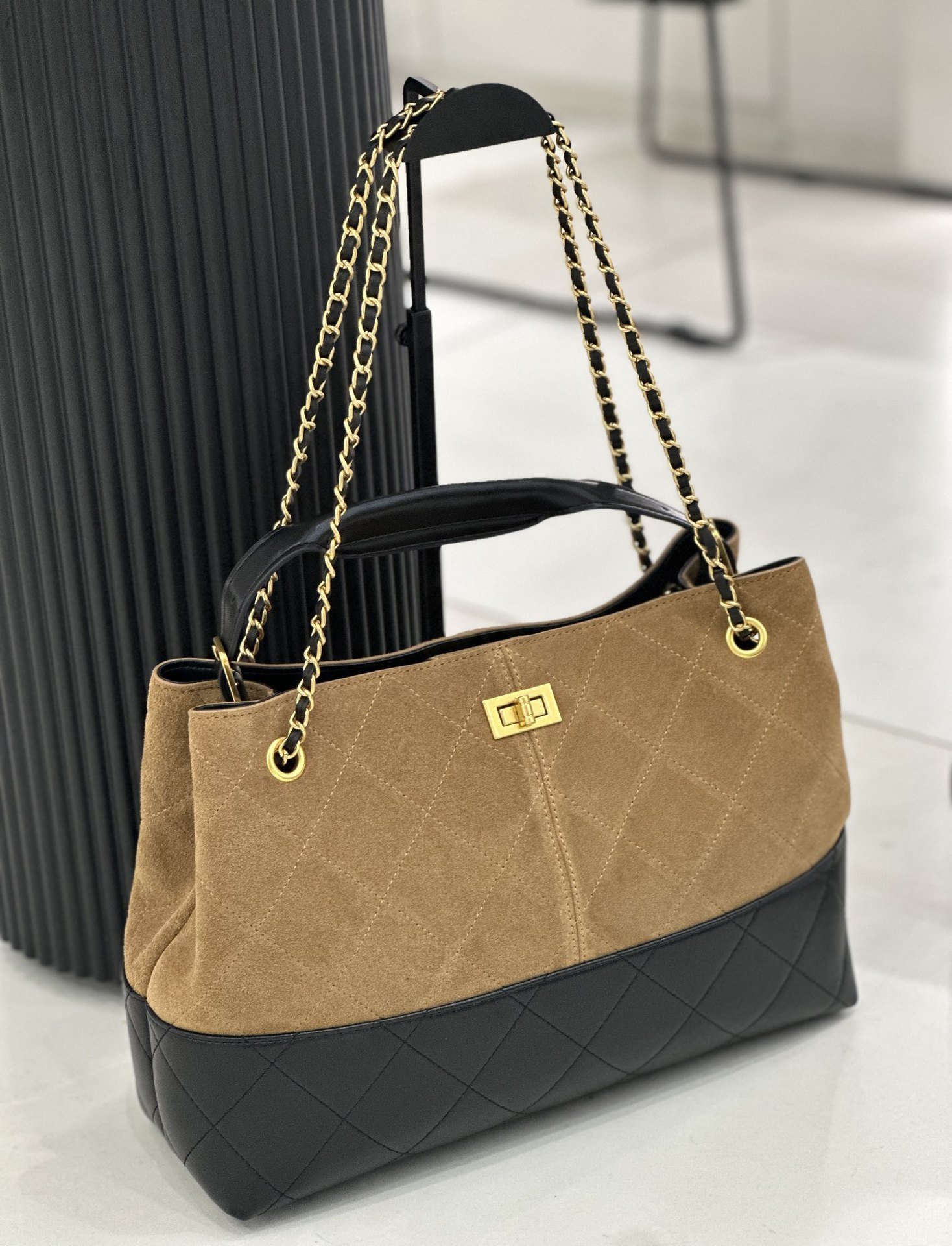 Designer Women's Bag-LYMY-001- Milky Tea