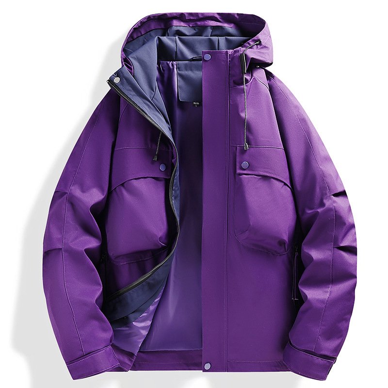 Men's and Women's Waterproof Hiking Jackets - 图片 3
